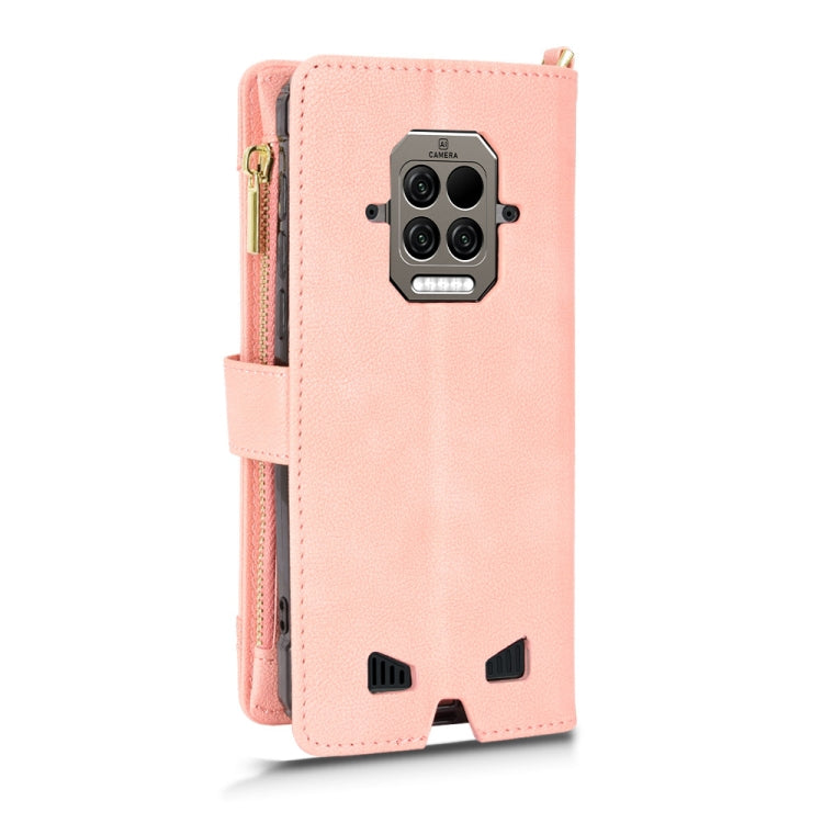 For Doogee S86 / S86 Pro Litchi Texture Zipper Leather Phone Case(Pink) - Doogee Cases by PMC TechLife | Online Shopping South Africa | PMC TechLife | Buy Now Pay Later Mobicred