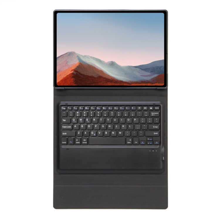 SF128 Tree Texture Bluetooth Keyboard Leather Tablet Case For Microsoft Surface Pro 8(Black) - Others Keyboard by PMC TechLife | Online Shopping South Africa | PMC TechLife