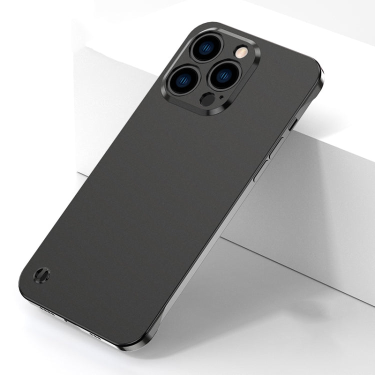 For iPhone 11 Pro Electroplating Frosted Frameless Phone Case (Black) - free shipping - PMC Jewellery - Order now!