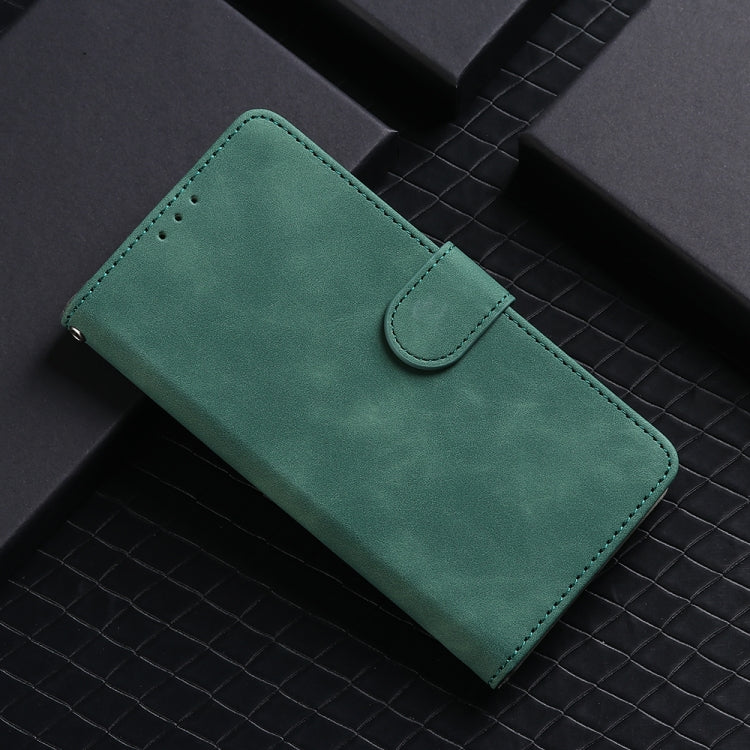 For Blackview A50 Skin Feel Magnetic Flip Leather Phone Case(Green) - More Brand by PMC TechLife | Online Shopping South Africa | PMC TechLife | Buy Now Pay Later Mobicred