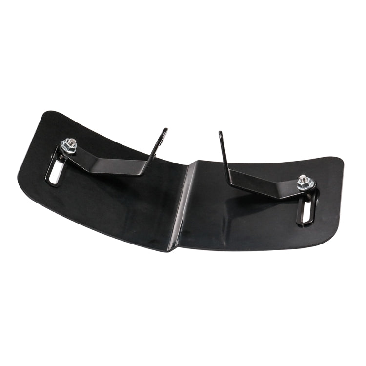 HP-DF018 Motorcycle Aluminum Alloy Front Windshield for Honda CB650R(Electroplating White) - Others by PMC TechLife | Online Shopping South Africa | PMC TechLife | Buy Now Pay Later Mobicred