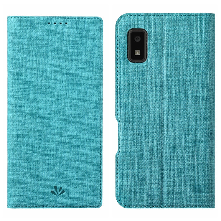 For Sharp Aquos Wish ViLi DMX Series Shockproof TPU + PU Leather Magnetic Attraction Horizontal Flip Case(Blue) - More Brand by ViLi | Online Shopping South Africa | PMC Jewellery | Buy Now Pay Later Mobicred