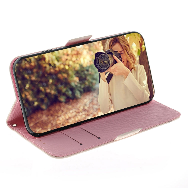 For OPPO Reno7 5G Foreign / Find X5 Lite 3D Colored Horizontal Flip Leather Phone Case(Butterfly High-heeled) - OPPO Cases by PMC TechLife | Online Shopping South Africa | PMC TechLife | Buy Now Pay Later Mobicred