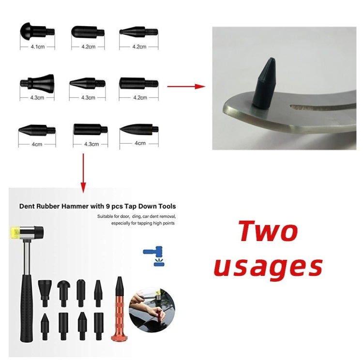 N2 72 in 1 Car Paintless Dent Removal Fender Damage Repair Puller Lifter, Plug Type:UK Plug - Sheet Metal Tools by PMC TechLife | Online Shopping South Africa | PMC TechLife | Buy Now Pay Later Mobicred