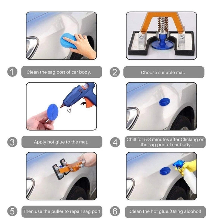 N3 83 in 1 Car Paintless Dent Removal Fender Damage Repair Puller Lifter, Plug Type:US Plug - Sheet Metal Tools by PMC TechLife | Online Shopping South Africa | PMC TechLife | Buy Now Pay Later Mobicred