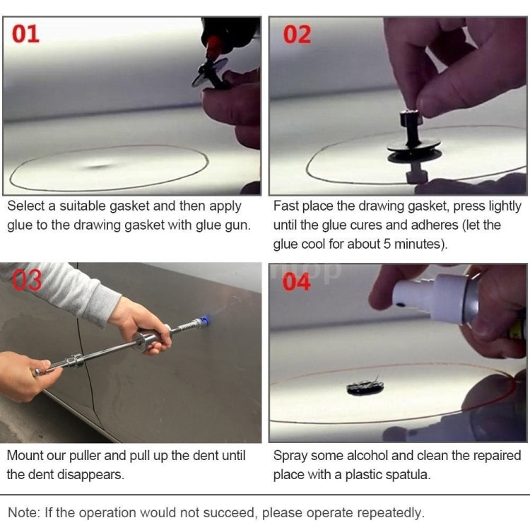 N5 104 in 1 Car Paintless Dent Removal Fender Damage Repair Puller Lifter, Plug Type:US Plug - Sheet Metal Tools by PMC TechLife | Online Shopping South Africa | PMC TechLife | Buy Now Pay Later Mobicred
