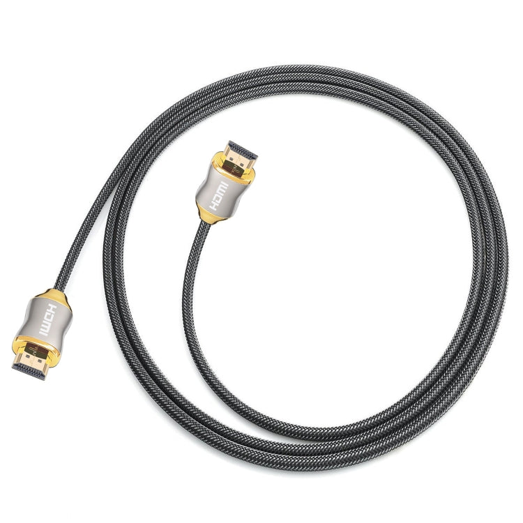 For HDMI 2.1 1m  HD 8K PS4 Cable 4K2K 144Hz Projector Notebook Set-Top Box Cable(Golden) - Cable by PMC TechLife | Online Shopping South Africa | PMC TechLife | Buy Now Pay Later Mobicred