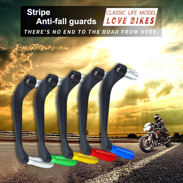 2 PCS Motorcycle Modification Accessories Striped Horn Shape Gear Brake Clutch Handbrake(Silver) - Motorbike Brakes by PMC TechLife | Online Shopping South Africa | PMC TechLife | Buy Now Pay Later Mobicred