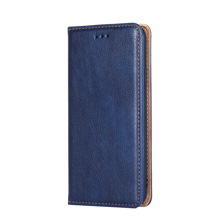 For DOOGEE X96 Pro Gloss Oil Solid Color Magnetic Leather Phone Case(Blue) - Doogee Cases by PMC Jewellery | Online Shopping South Africa | PMC Jewellery | Buy Now Pay Later Mobicred