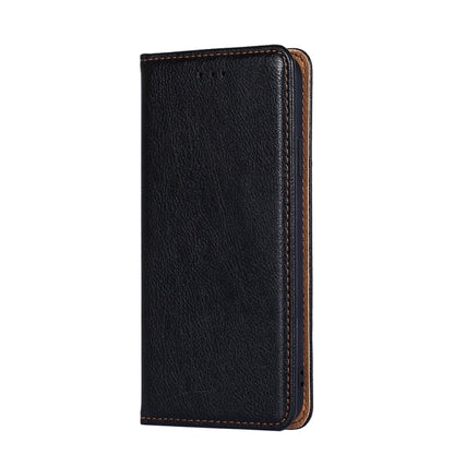 For Blackview A70 Gloss Oil Solid Color Magnetic Leather Phone Case(Black) - More Brand by PMC Jewellery | Online Shopping South Africa | PMC Jewellery