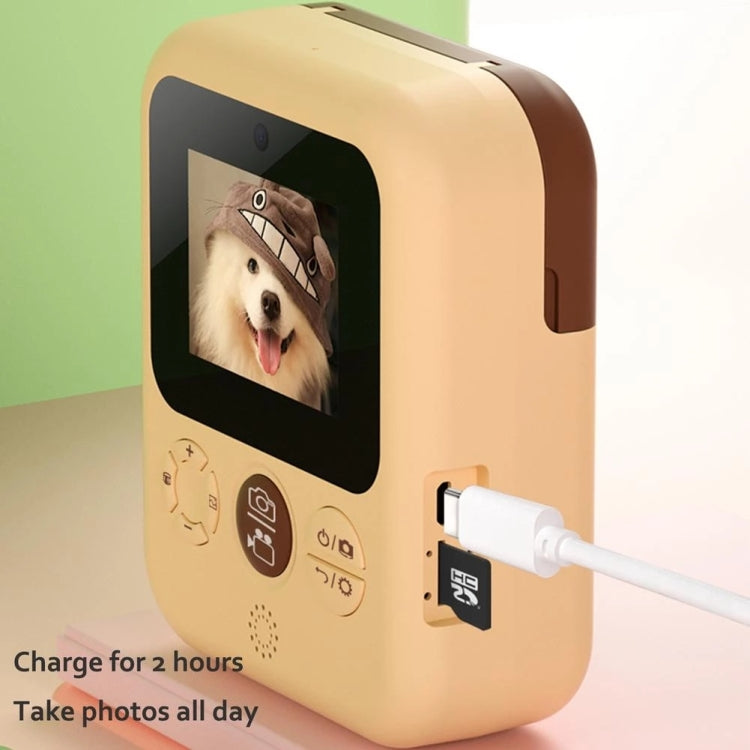 With 16GB Memory Card CP08 2.4 inch IPS HD Screen Children Instant Camera - Children Cameras by PMC TechLife | Online Shopping South Africa | PMC TechLife | Buy Now Pay Later Mobicred