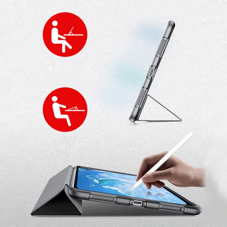 For iPad 10.2 / iPad Pro 10.5 Mutural Yagao Series PC Horizontal Flip Leather Tablet Case(Black) - free shipping - PMC TechLife - Order now!