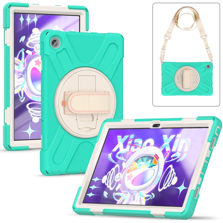 For Lenovo Tab M10 Plus 10.6 3rd Gen 2022 Silicone + PC Protective Tablet Case(Mint Green) - Lenovo by PMC TechLife | Online Shopping South Africa | PMC TechLife | Buy Now Pay Later Mobicred