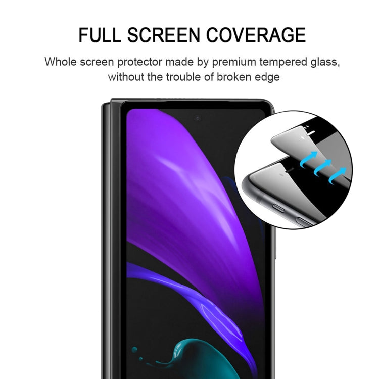 Full Glue Screen Tempered Glass Film For Samsung Galaxy Z Fold2 5G - Galaxy Tempered Glass by PMC Jewellery | Online Shopping South Africa | PMC Jewellery