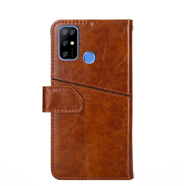 For Doogee X96 Pro Geometric Stitching Horizontal Flip Leather Phone Case(Light Brown) - Doogee Cases by PMC Jewellery | Online Shopping South Africa | PMC Jewellery | Buy Now Pay Later Mobicred