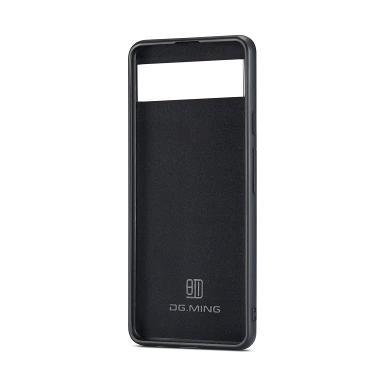 For Google Pixel 7 Pro 5G DG.MING M1 Series 3-Fold Multi Card Wallet + Magnetic Phone Case(Coffee) - free shipping - PMC TechLife - Order now!