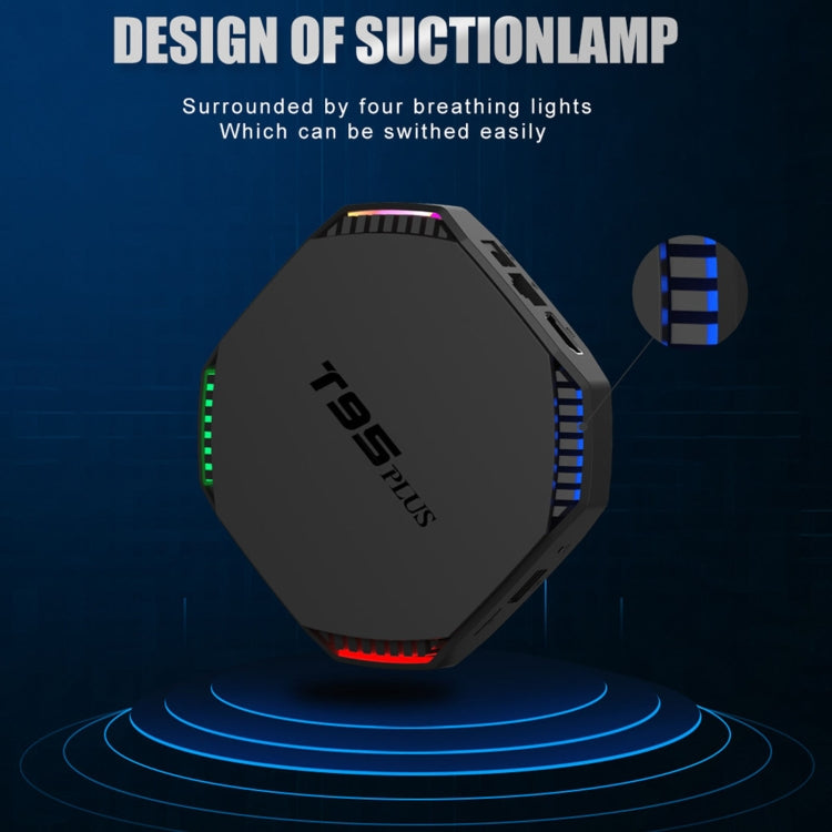T95 Plus RK3566 Dual Wifi Bluetooth Smart TV Set Top Box, 8GB+128GB(EU Plug) - RK3566 by PMC TechLife | Online Shopping South Africa | PMC TechLife | Buy Now Pay Later Mobicred