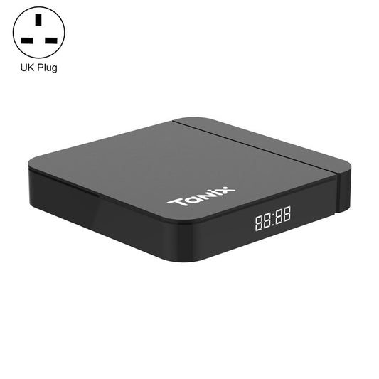 Tanix W2 Amlogic S905 Quad Core Smart TV Set Top Box, RAM:4G+32G With Dual Wifi/BT(UK Plug) - Amlogic S905 by PMC Jewellery | Online Shopping South Africa | PMC Jewellery | Buy Now Pay Later Mobicred