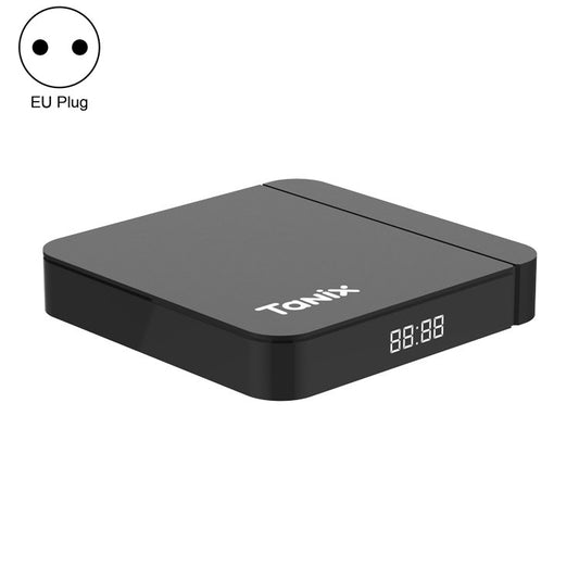 Tanix W2 Amlogic S905 Quad Core Smart TV Set Top Box, RAM:4G+64G With Dual Wifi/BT(EU Plug) - Amlogic S905 by PMC Jewellery | Online Shopping South Africa | PMC Jewellery | Buy Now Pay Later Mobicred