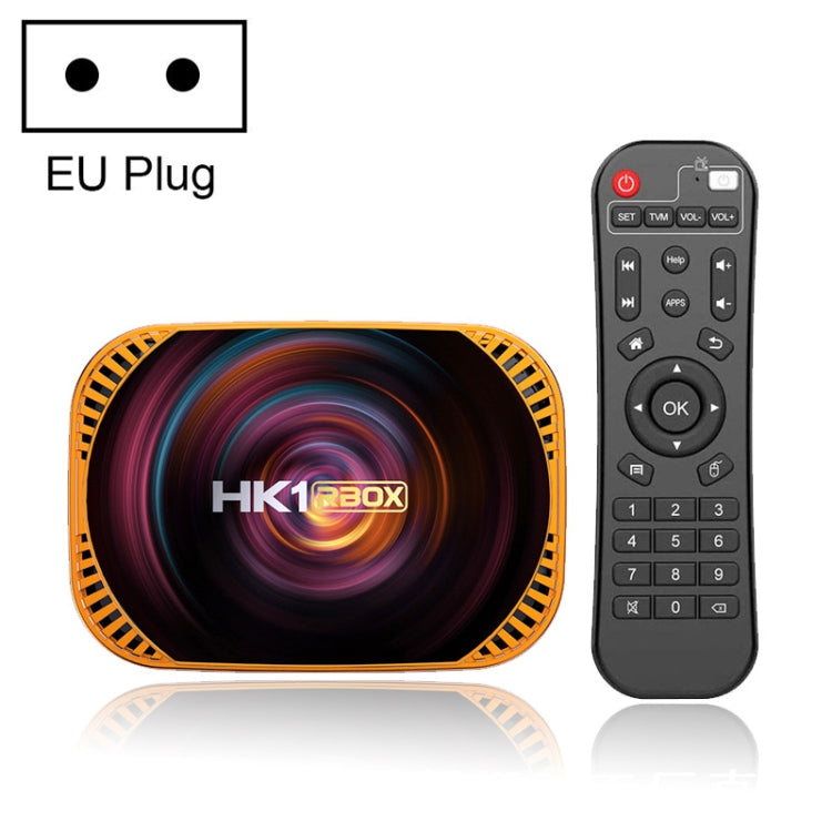 MECOOL HK1RBOX X4 4K TV Box, Android 11 Amlogic S905X4 CPU with RC 4GB+128GB(EU Plug) - free shipping - PMC TechLife - Order now!