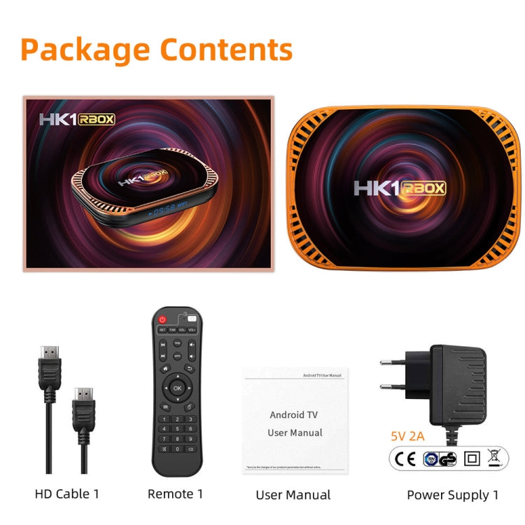 MECOOL HK1RBOX X4 4K TV Box, Android 11 Amlogic S905X4 CPU with RC 4GB+128GB(US Plug) - Amlogic S905 by MECOOL | Online Shopping South Africa | PMC TechLife | Buy Now Pay Later Mobicred