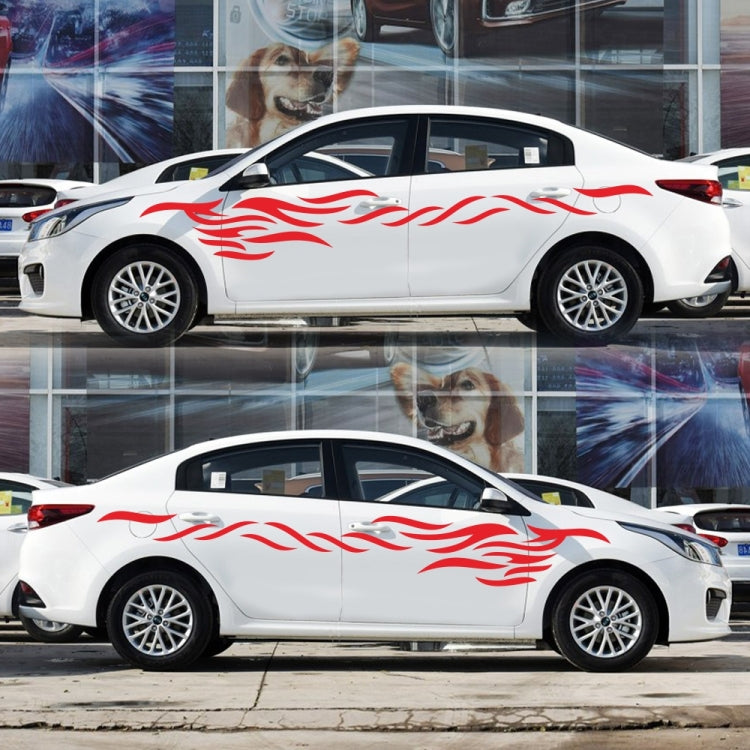 2 PCS/Set D-369 Totem Pattern Car Decorative Sticker(Red) - Decorative Sticker by PMC TechLife | Online Shopping South Africa | PMC TechLife | Buy Now Pay Later Mobicred