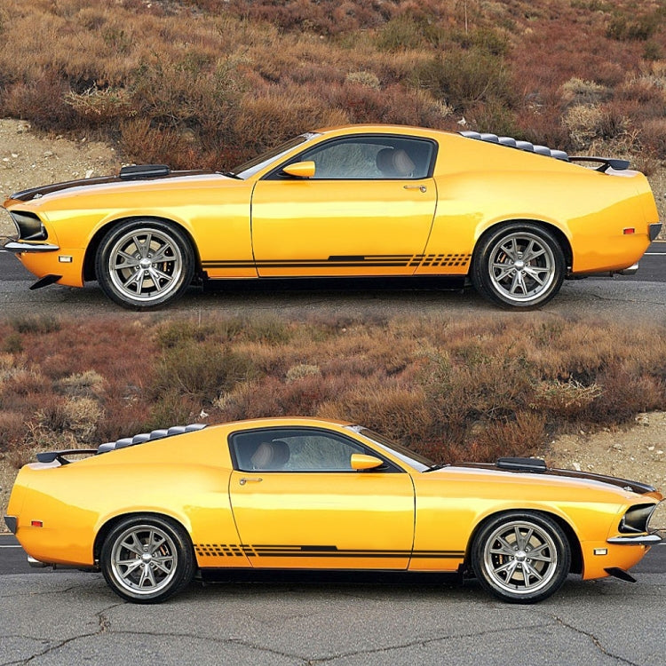 D-730 Stripe Pattern Car Modified Decorative Sticker(Black) - Decorative Sticker by PMC Jewellery | Online Shopping South Africa | PMC Jewellery | Buy Now Pay Later Mobicred