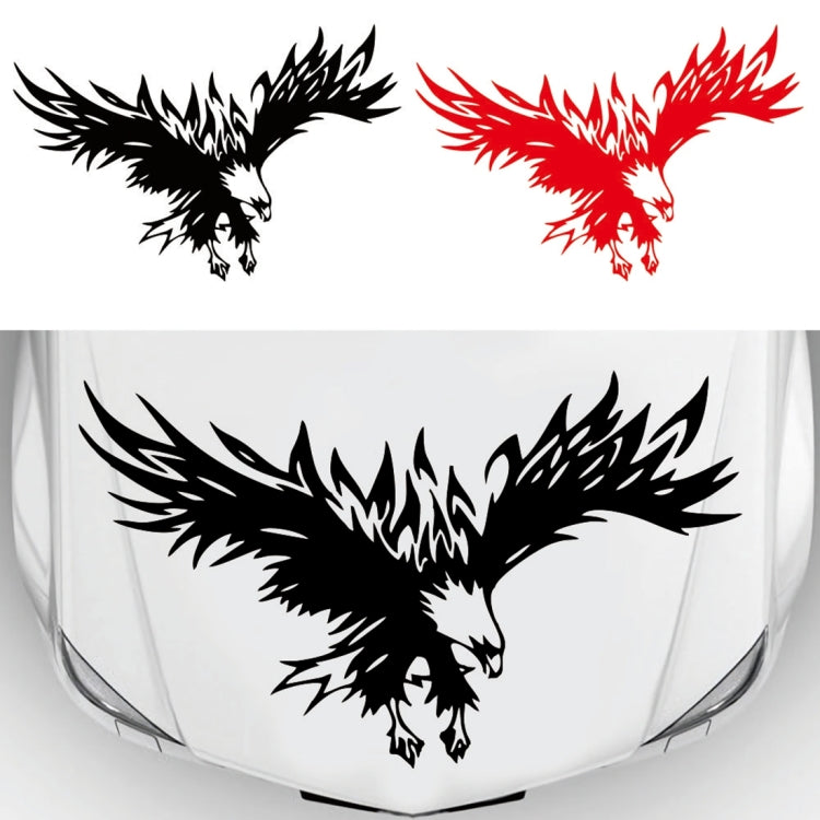 D-733 Eagle Pattern Car Modified Hood Decorative Sticker(Yellow) - Decorative Sticker by PMC TechLife | Online Shopping South Africa | PMC TechLife | Buy Now Pay Later Mobicred