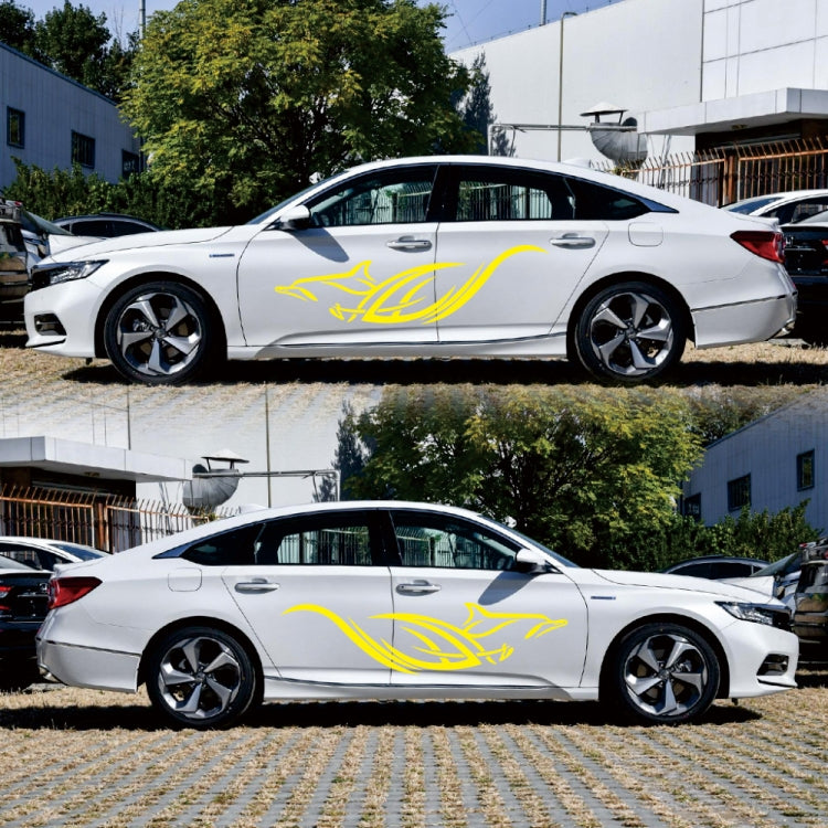 D-905 Animal Pattern Car Modified Decorative Sticker(Yellow) - Decorative Sticker by PMC TechLife | Online Shopping South Africa | PMC TechLife | Buy Now Pay Later Mobicred