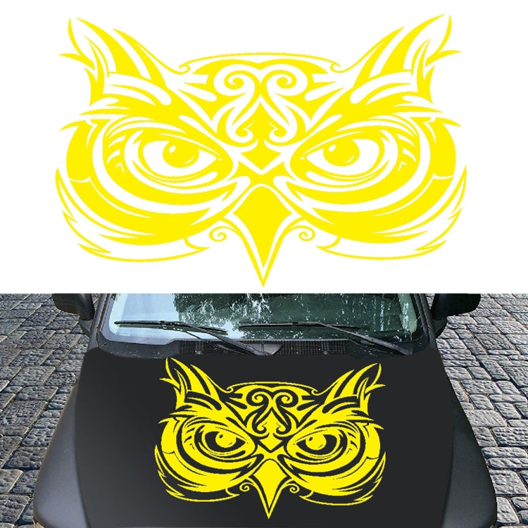 D-921 Eagle Totem Pattern Car Modified Decorative Sticker(Yellow) - Decorative Sticker by PMC TechLife | Online Shopping South Africa | PMC TechLife | Buy Now Pay Later Mobicred