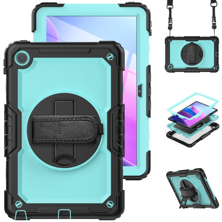 For Lenovo Tab M10 Plus 10.6 3rd Gen 2022 Silicone + PC Tablet Case(Light Blue + Black) - Lenovo by PMC TechLife | Online Shopping South Africa | PMC TechLife | Buy Now Pay Later Mobicred