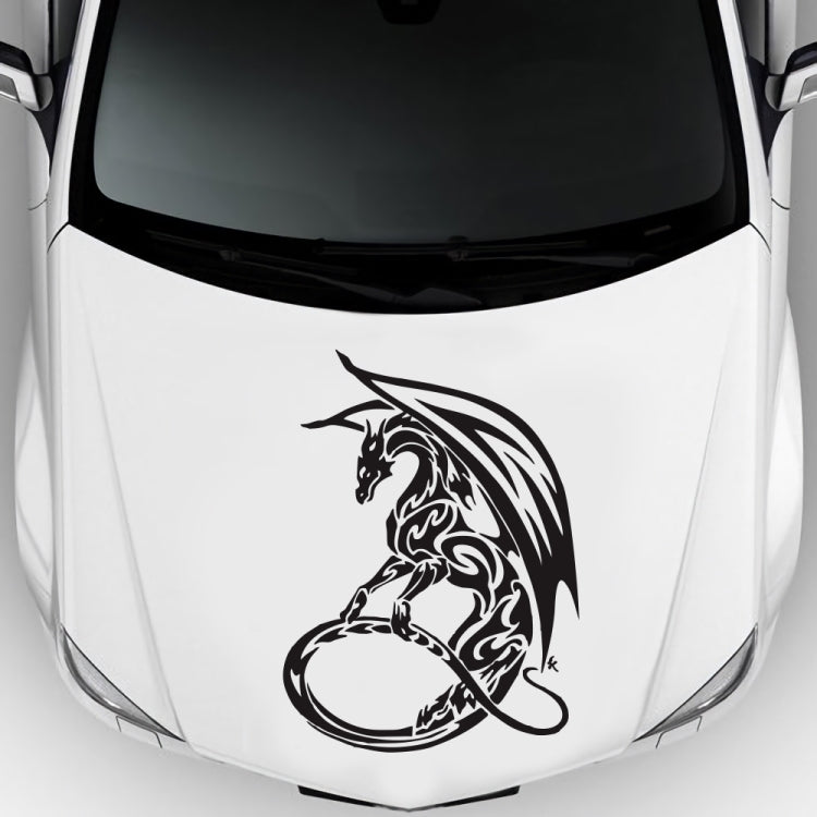 D-931 Pterosaur Pattern Car Modified Decorative Sticker(Black) - free shipping - PMC TechLife - Order now!
