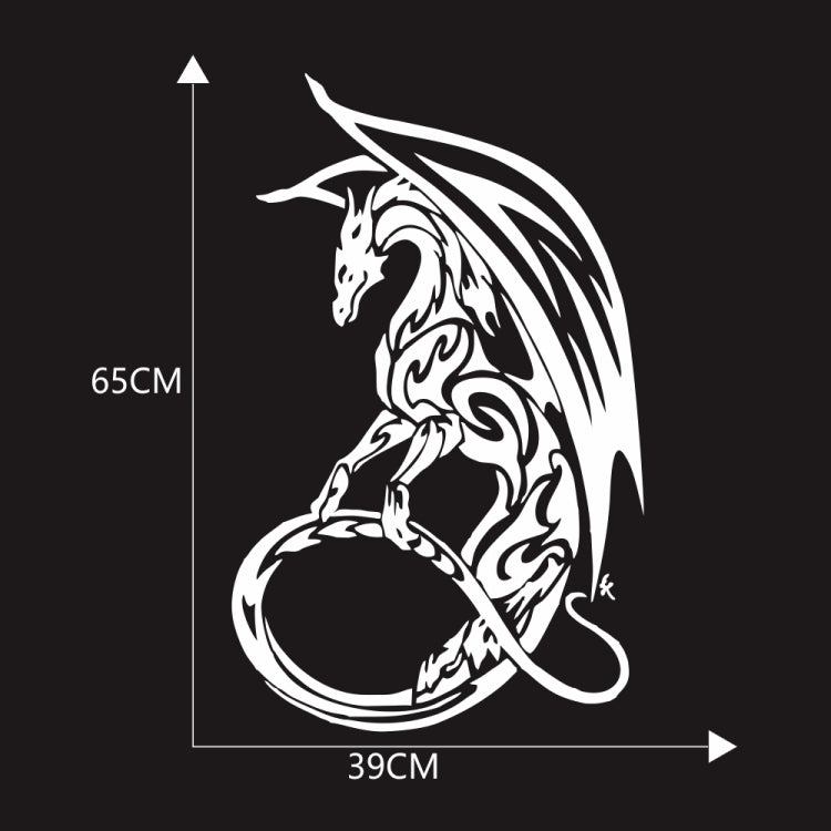 D-931 Pterosaur Pattern Car Modified Decorative Sticker(White) - Decorative Sticker by PMC TechLife | Online Shopping South Africa | PMC TechLife | Buy Now Pay Later Mobicred