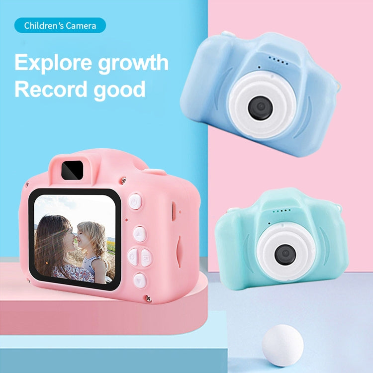 X2S 2.0 Inch LCD Screen Mini Children Camera Digital Camera, Resolution:HD Single Camera 1300W+ 32G Memory Card + Card Reader + Cartoon Stickers(Black) - Children Cameras by PMC TechLife | Online Shopping South Africa | PMC TechLife | Buy Now Pay Later Mobicred