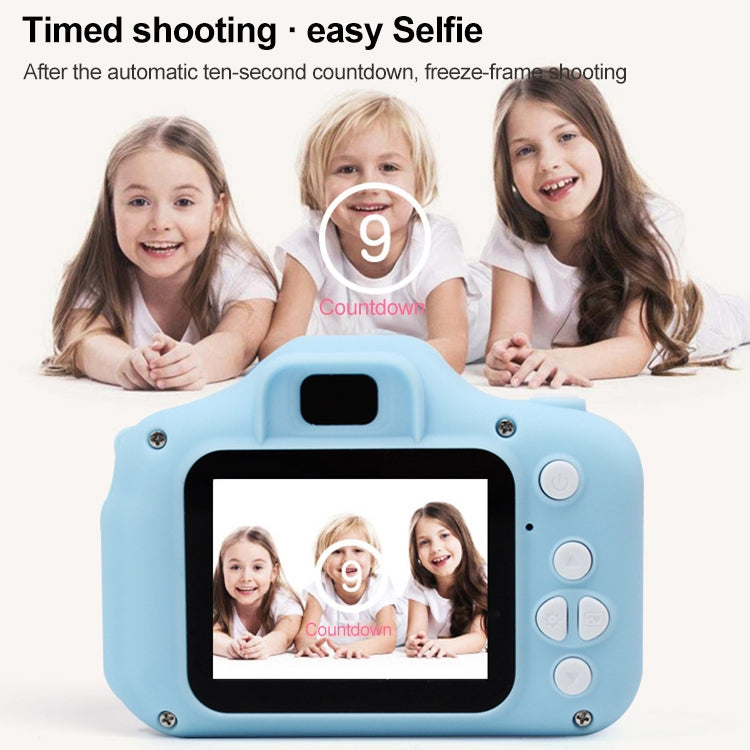 X2S 2.0 Inch LCD Screen Mini Children Camera Digital Camera, Resolution:HD Dual camera(Green) - free shipping - PMC TechLife - Order now!