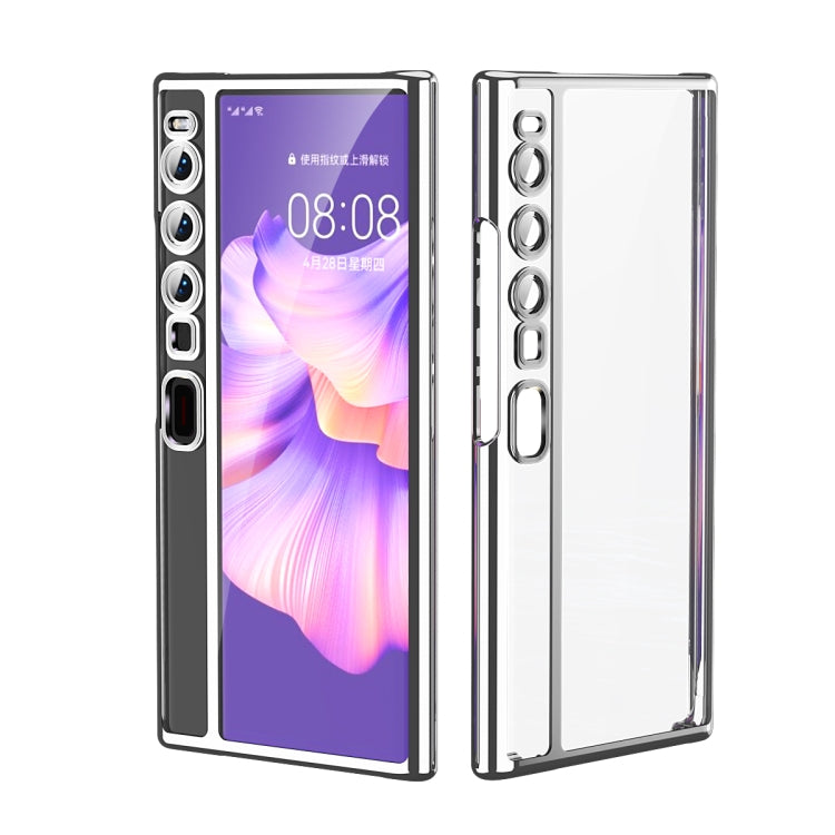 For Huawei Mate Xs 2 TPU Electroplating Full Coverage Protective Phone Case(Silver) - Huawei Cases by PMC TechLife | Online Shopping South Africa | PMC TechLife | Buy Now Pay Later Mobicred