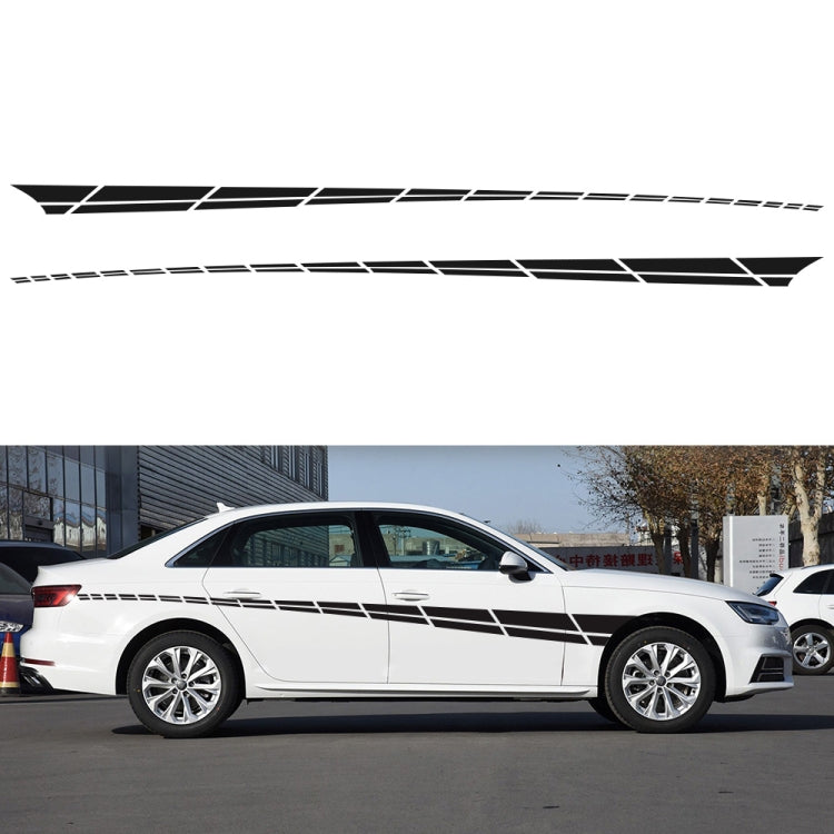 2 PCS/Set D-961 Checkered Flag Pattern Car Modified Decorative Sticker(Black) - Decorative Sticker by PMC TechLife | Online Shopping South Africa | PMC TechLife | Buy Now Pay Later Mobicred