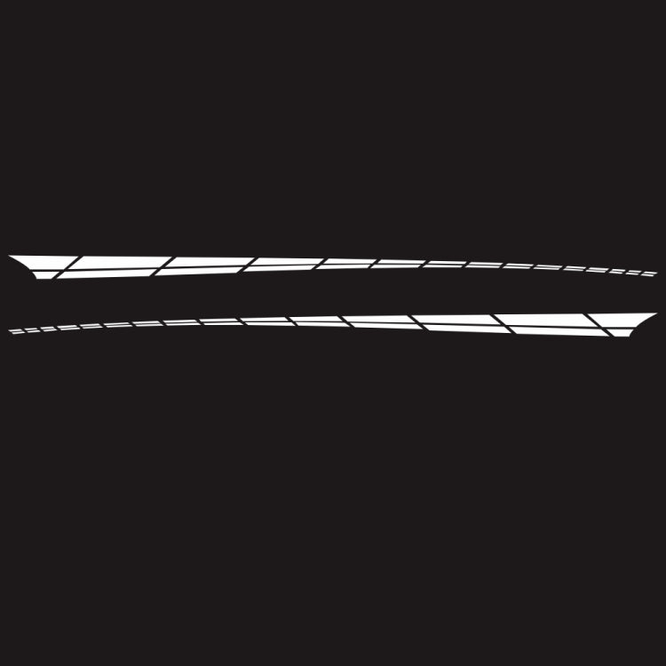 2 PCS/Set D-961 Checkered Flag Pattern Car Modified Decorative Sticker(White) - Decorative Sticker by PMC TechLife | Online Shopping South Africa | PMC TechLife | Buy Now Pay Later Mobicred