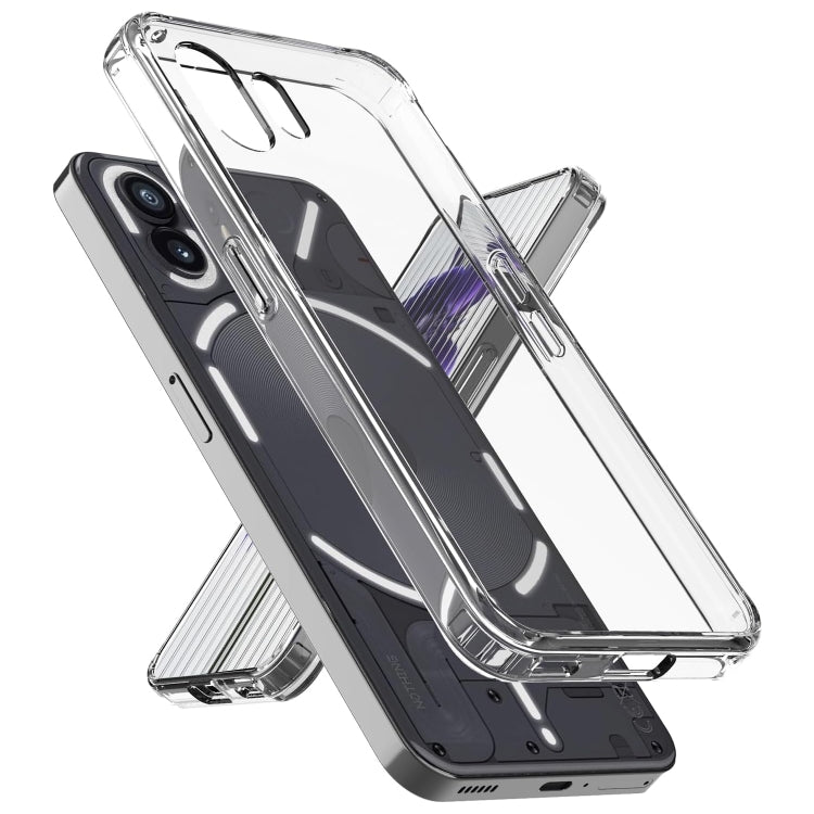 For Nothing Phone 2 All-inclusive Transparent Shockproof Phone Case - More Brand by PMC TechLife | Online Shopping South Africa | PMC TechLife | Buy Now Pay Later Mobicred
