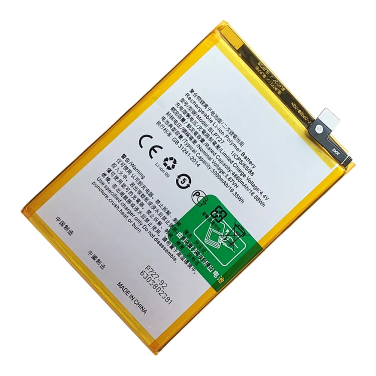 BLP727 5000 mAh Li-Polymer Battery Replacement For OPPO A11x / A9 2020 / A11 - For OPPO by PMC Jewellery | Online Shopping South Africa | PMC Jewellery | Buy Now Pay Later Mobicred