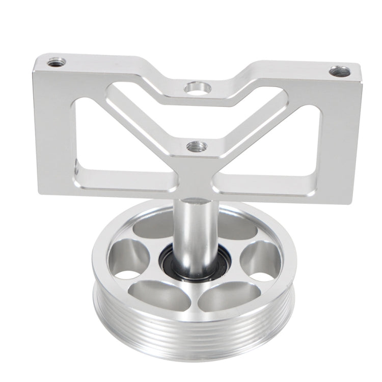 Car Modification Air Pump Idle Bracket with Pulley for Ford Mustang 5.0 1979-1995(Silver) - Engine Fittings by PMC TechLife | Online Shopping South Africa | PMC TechLife | Buy Now Pay Later Mobicred