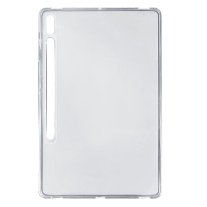 For Samsung Galaxy Tab S9+ / S8+ / S7+ TPU Tablet Case (Frosted Clear) - Galaxy Tab S8+ Cases by PMC Jewellery | Online Shopping South Africa | PMC Jewellery | Buy Now Pay Later Mobicred