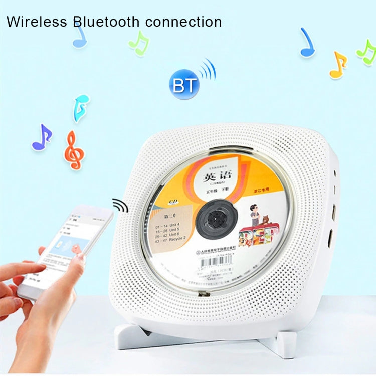 Kecag KC-609 Wall Mounted Home DVD Player Bluetooth CD Player, Specification:DVD/CD+Connectable TV + Charging Version(Blue) - free shipping - PMC Jewellery - Order now!