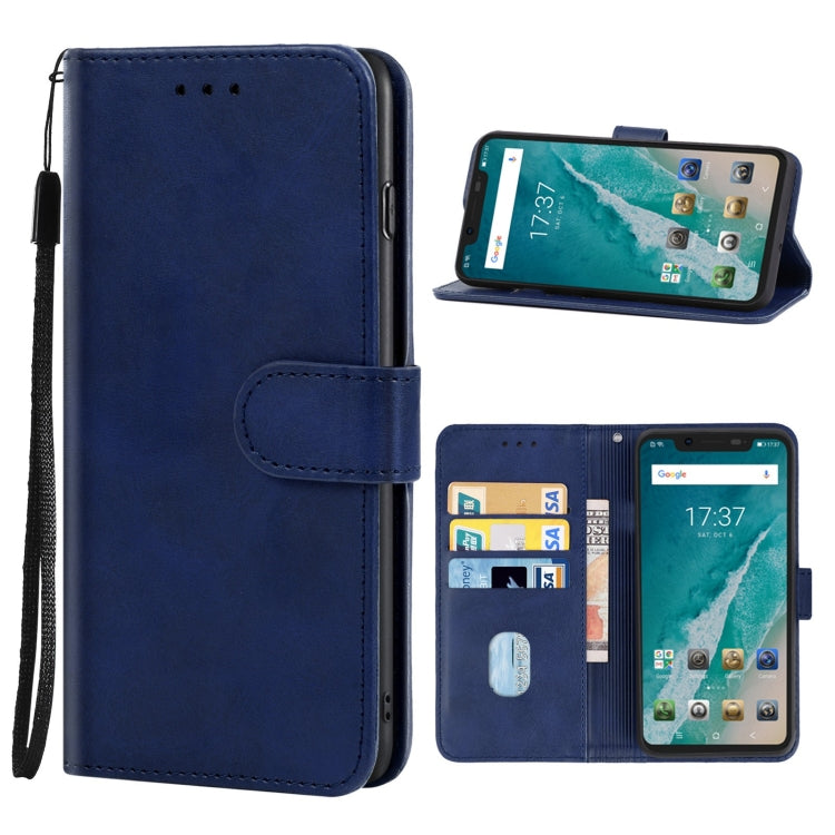 For Blackview BV9600 / BV9600 Pro Leather Phone Case(Blue) - More Brand by PMC Jewellery | Online Shopping South Africa | PMC Jewellery | Buy Now Pay Later Mobicred