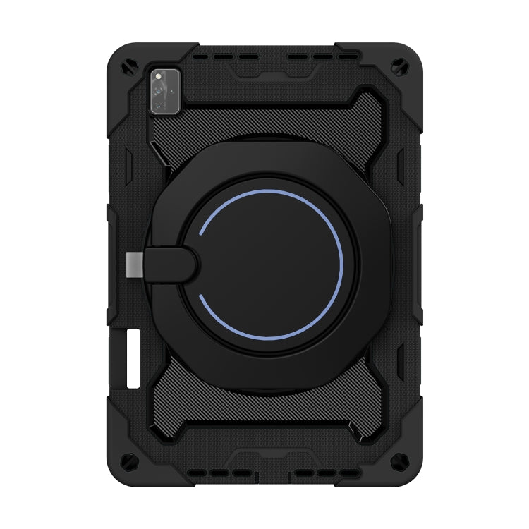 For Huawei MatePad Pro 12.6 2021 Armor Contrast Color Silicone + PC Tablet Case(Black) - Huawei by PMC TechLife | Online Shopping South Africa | PMC TechLife | Buy Now Pay Later Mobicred