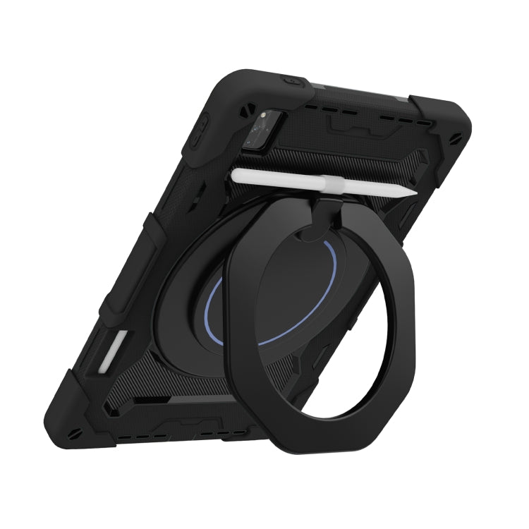 For Huawei MatePad Pro 12.6 2021 Armor Contrast Color Silicone + PC Tablet Case(Black) - Huawei by PMC TechLife | Online Shopping South Africa | PMC TechLife | Buy Now Pay Later Mobicred