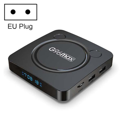 G96max Smart 4K HD Android 11.0 TV Box, Amlogic S905W2 Quad Core ARM Cortex A35, Support Dual Band WiFi, HDMI, RJ45, Capacity:4GB+32GB(EU Plug) - Amlogic S905 by PMC Jewellery | Online Shopping South Africa | PMC Jewellery | Buy Now Pay Later Mobicred