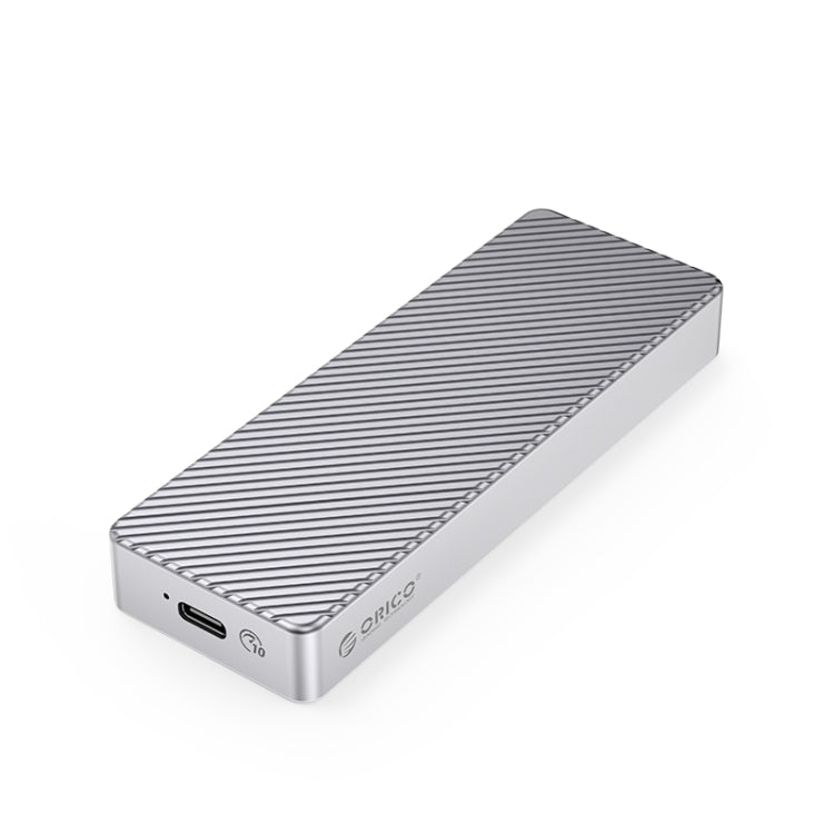 ORICO M213C3-G4-SV 20Gbps M.2 NVMESSD Enclosure(Silver) - HDD Enclosure by ORICO | Online Shopping South Africa | PMC Jewellery | Buy Now Pay Later Mobicred