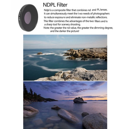 JSR LS ND32PL Lens Filter For DJI Osmo Action 3 - Lens Filter by PMC Jewellery | Online Shopping South Africa | PMC Jewellery | Buy Now Pay Later Mobicred