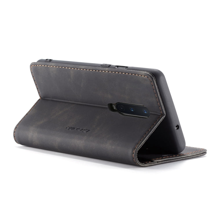 For OnePlus 8 CaseMe Multifunctional Horizontal Flip Leather Case, with Card Slot & Holder & Wallet(Black) - OnePlus Cases by CaseMe | Online Shopping South Africa | PMC Jewellery | Buy Now Pay Later Mobicred